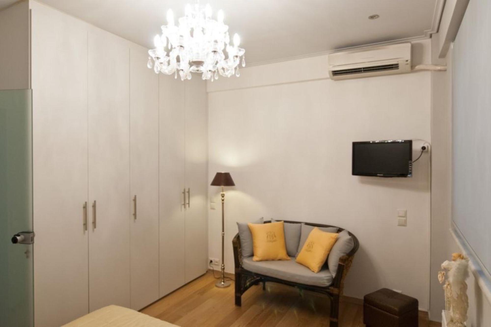 Acropolis Luxury Apartment With Balcony Atene Esterno foto